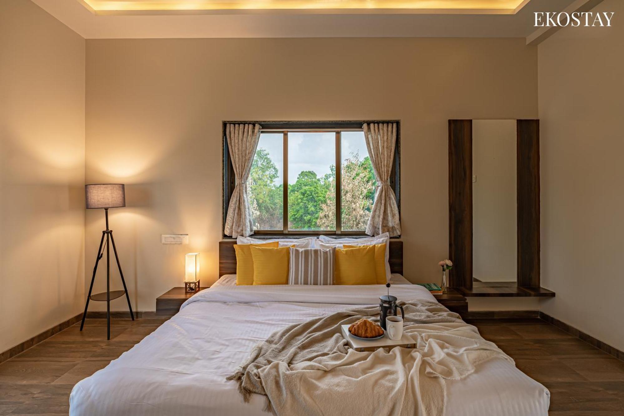 Ekostay Gold Palm Estate I Cricket Turf I Rain Dance I 2 Acre Property Karjat Ngoại thất bức ảnh
